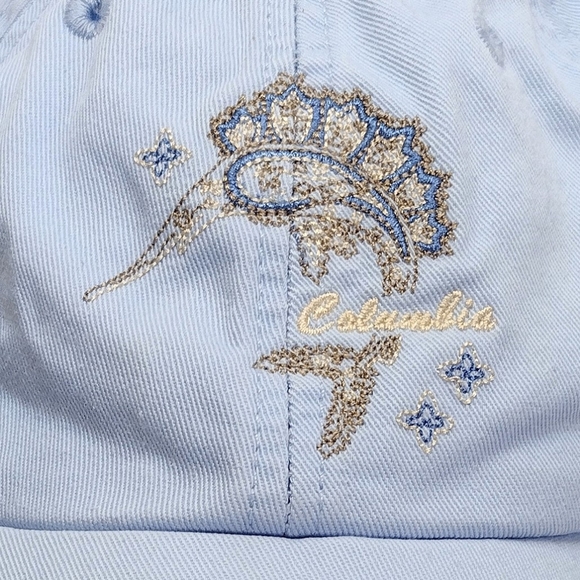 Columbia Sportswear cap, light blue with embroidered sailfish, one size. - Picture 3 of 10